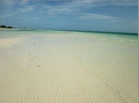 Private beach, white sand, beach umbrellas, beach towels