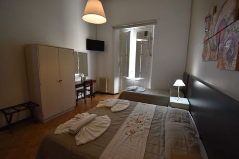 Superior Triple Room, City View | In-room safe, free WiFi, bed sheets