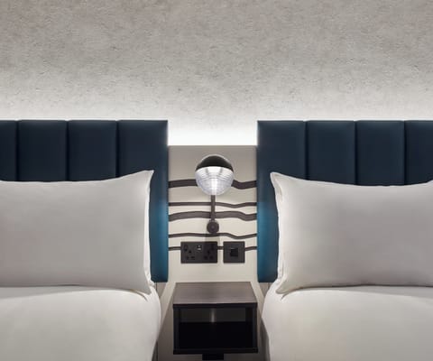 Egyptian cotton sheets, premium bedding, desk, laptop workspace