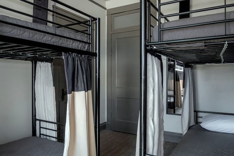 Hostel Bed in 4 Bed Female Shared Dormitory | 1 bedroom, blackout drapes, iron/ironing board, free WiFi