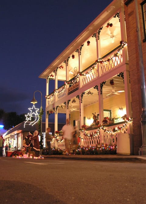 Front of property - evening/night