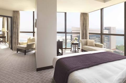 Deluxe Suite, 1 King Bed, Sea View | Down comforters, minibar, in-room safe, desk