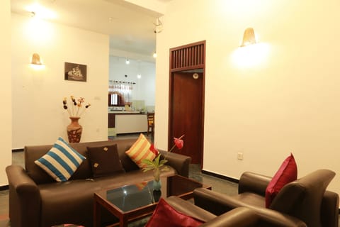 Standard two bed room apartment /non smoke | Living area | Flat-screen TV