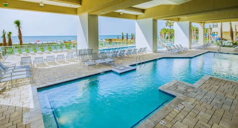 Indoor pool, seasonal outdoor pool, sun loungers