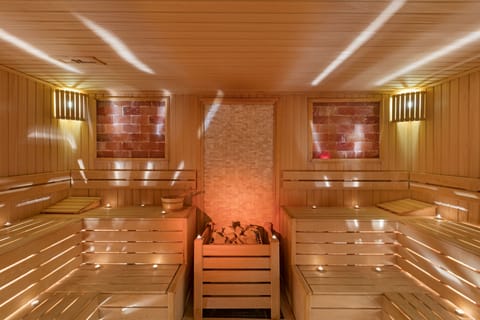 Sauna, steam room, Turkish bath, body treatments, facials