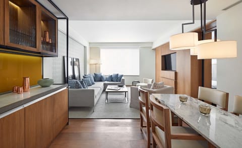 Andaz Large Suite | Premium bedding, down comforters, memory foam beds, free minibar items