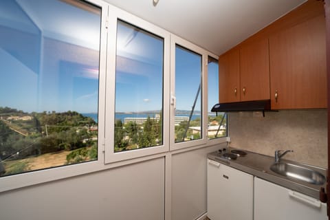 Apartment, 1 Bedroom | Private kitchenette | Fridge, stovetop, electric kettle, toaster