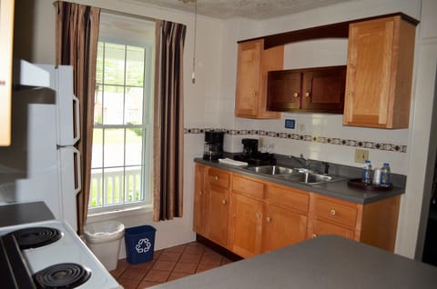 Suite 116 | Private kitchen | Fridge, microwave, coffee/tea maker