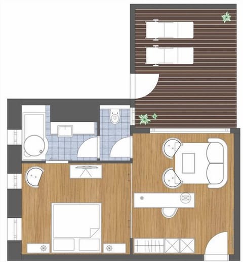 Superior Suite | Floor plan