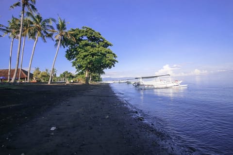 Private beach