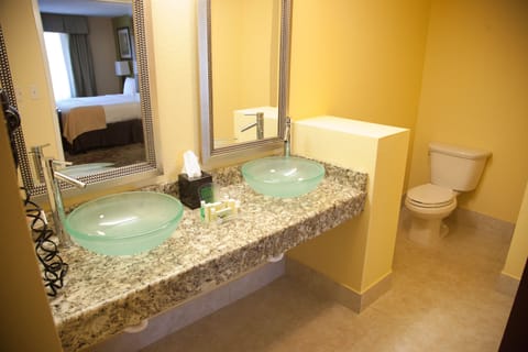 Suite, 1 Bedroom | Bathroom | Free toiletries, hair dryer, towels