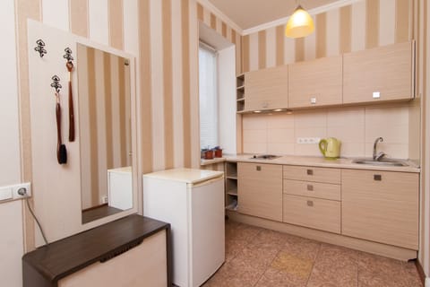 Business Apartment, 1 Bedroom, Kitchen | Private kitchen | Electric kettle