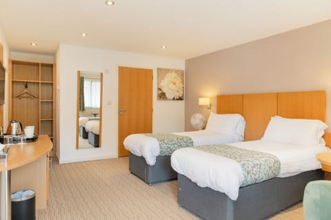 Double or Twin Room | Desk, laptop workspace, iron/ironing board, free WiFi