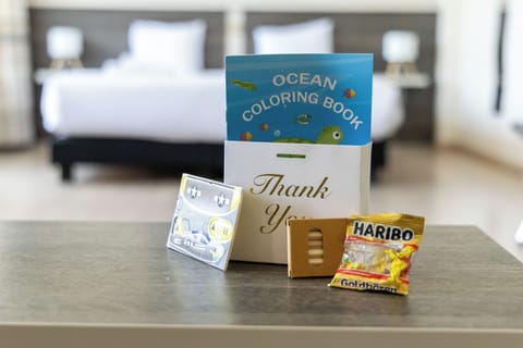 Hypo-allergenic bedding, memory foam beds, minibar, in-room safe