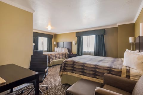 Suite, Multiple Beds, Non Smoking, Refrigerator (2nd Floor) | Soundproofing, iron/ironing board, WiFi, bed sheets