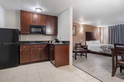 Suite, Multiple Beds, Non Smoking, Kitchen | In-room safe, desk, blackout drapes, iron/ironing board