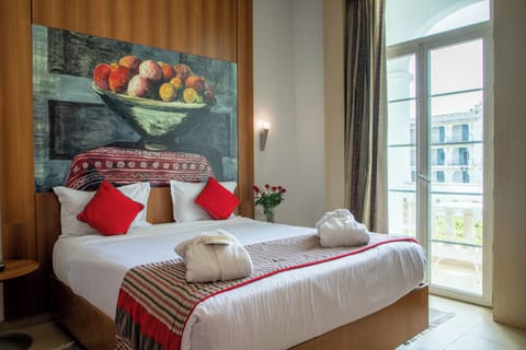 Deluxe Double Room | Premium bedding, minibar, in-room safe, individually furnished