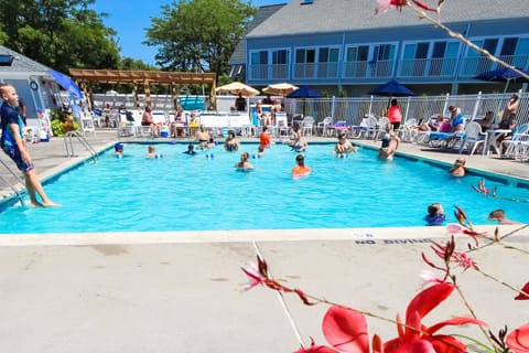 Indoor pool, seasonal outdoor pool