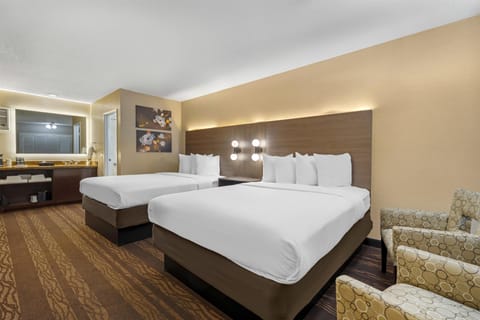 Desk, iron/ironing board, free cribs/infant beds, rollaway beds