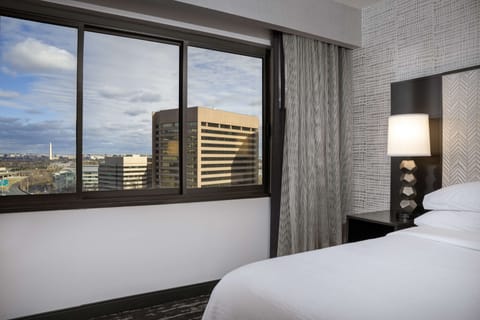 Suite, 1 King Bed (DC Monument View) | 1 bedroom, in-room safe, desk, laptop workspace