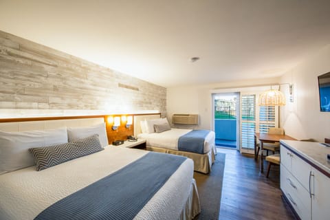 Standard Room, 2 Queen Beds (No View) | Egyptian cotton sheets, premium bedding, pillowtop beds, in-room safe