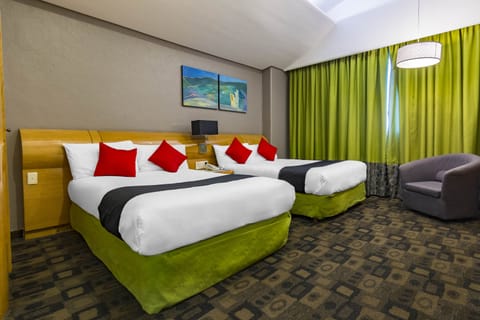 Standard Room, 2 Queen Beds | In-room safe, desk, iron/ironing board, free WiFi