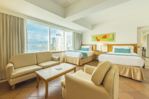 Junior Studio Suite, Multiple Beds, Ocean View | View from room