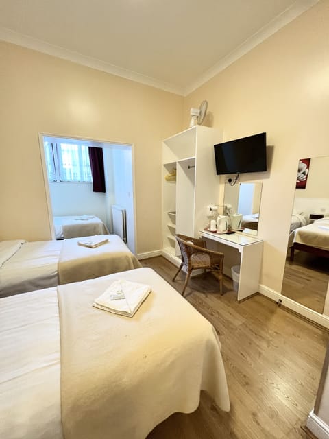 Triple Room | Hypo-allergenic bedding, desk, iron/ironing board, free WiFi