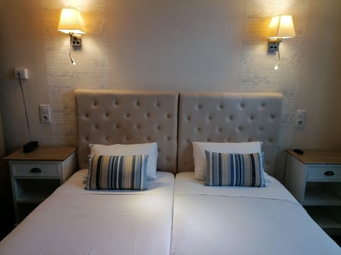 Twin Room | Premium bedding, Select Comfort beds, individually decorated, desk