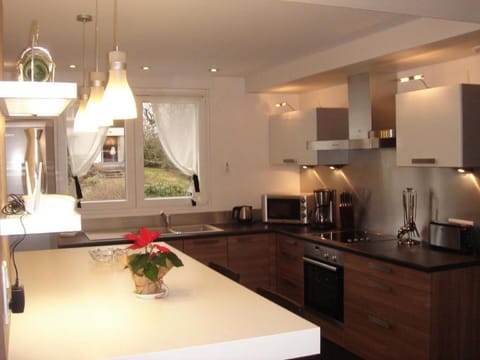 Family Apartment | Private kitchen | Coffee/tea maker, electric kettle