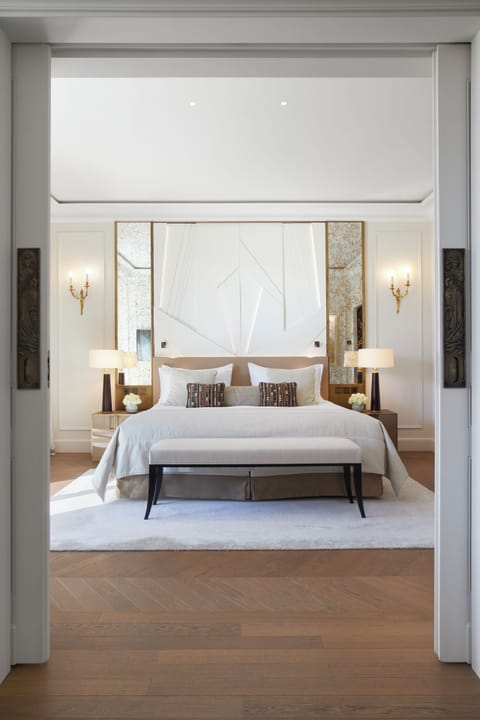 Suite - City or Patio view | Premium bedding, minibar, in-room safe, individually decorated