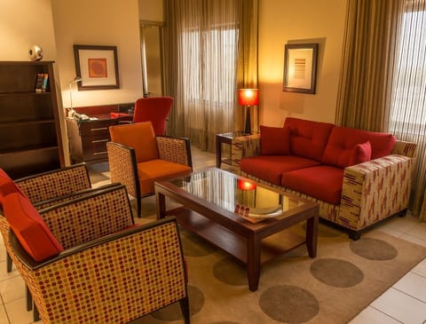 Presidential Suite | Memory foam beds, in-room safe, desk, laptop workspace