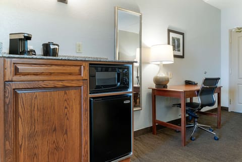 Suite, 2 Queen Beds, Non Smoking, Refrigerator & Microwave (with Single Sofabed) | Iron/ironing board, WiFi, bed sheets