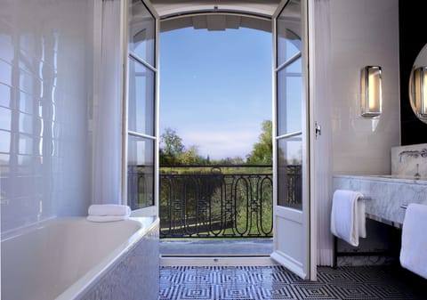 Family Suite, Multiple Beds, Connecting Rooms, Park View (Palace 5 Stars) | Bathroom | Combined shower/tub, hair dryer, bathrobes, towels