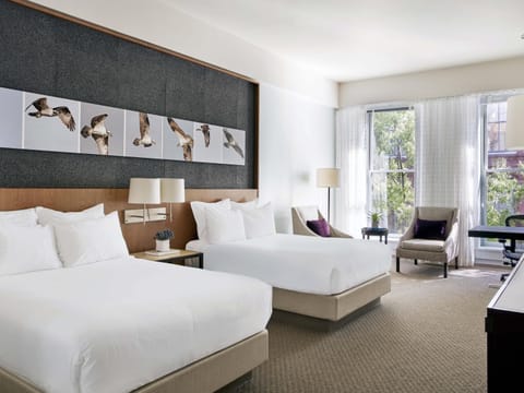 Luxury Double Room, 2 Double Beds | Premium bedding, down comforters, minibar, in-room safe