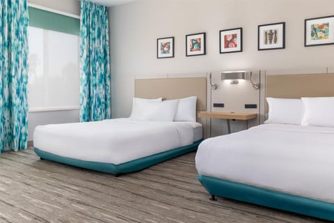 Room, 2 Queen Beds, Accessible | Down comforters, pillowtop beds, in-room safe, desk