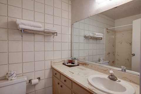 Standard Double Room, 2 Queen Beds, Mountain View, Corner (*Pet Friendly) | Bathroom sink