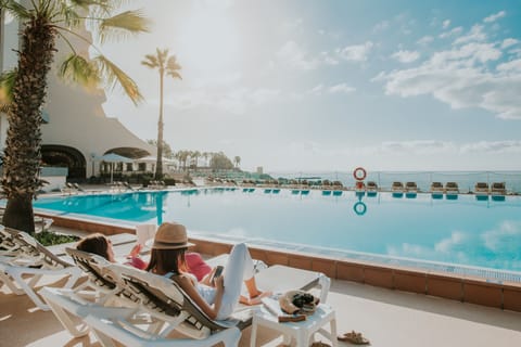 Indoor pool, outdoor pool