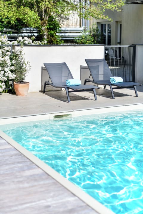 Indoor pool, seasonal outdoor pool