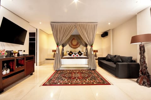 Villa Suite Garden View | Egyptian cotton sheets, premium bedding, minibar, in-room safe