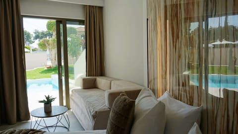 Junior Suite, Private Pool | View from room