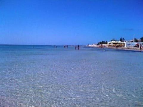 Beach nearby, white sand