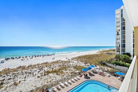 Condo, 1 Bedroom, Beach View (408) | Balcony view