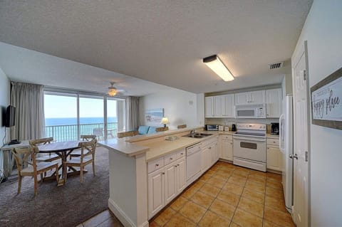 Condo, 1 Bedroom, Ocean View (1-805) | Private kitchen | Fridge, microwave, dishwasher, coffee/tea maker