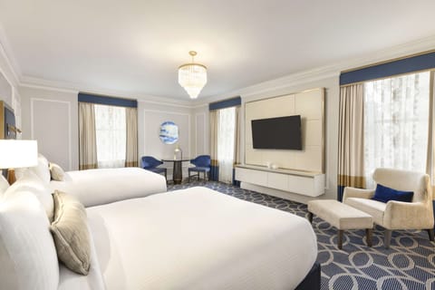 Fairmont Gold Room, 2 Queen Beds | Premium bedding, down comforters, minibar, in-room safe