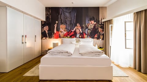 Suite with Roof Terrace | 1 bedroom, premium bedding, minibar, in-room safe