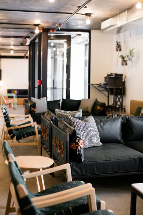 Lobby sitting area