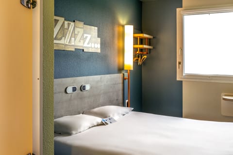 Desk, blackout drapes, soundproofing, iron/ironing board