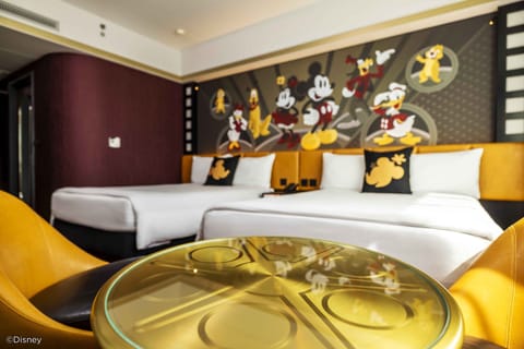 "Mickey and Friends" Sea View Room | Minibar, in-room safe, desk, blackout drapes