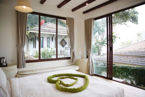 Deluxe Double Room, 1 Queen Bed, Non Smoking, Garden View | View from room